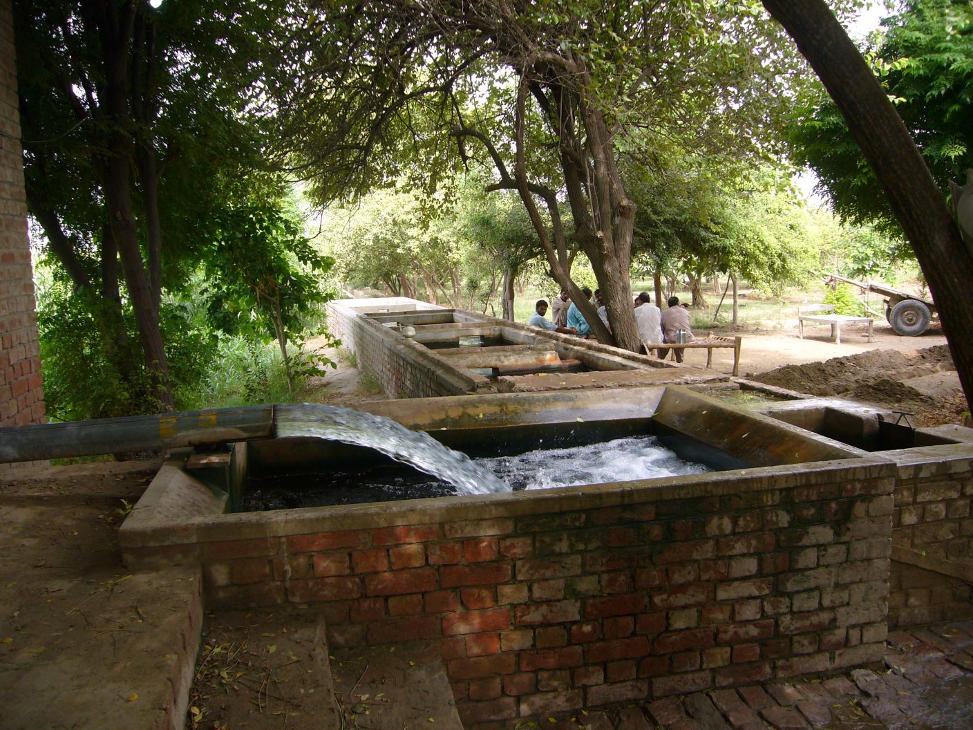 solar pump working