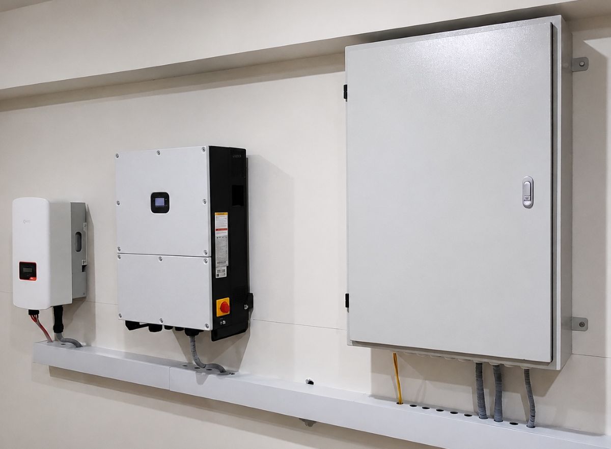 Off-grid solar with battery storage